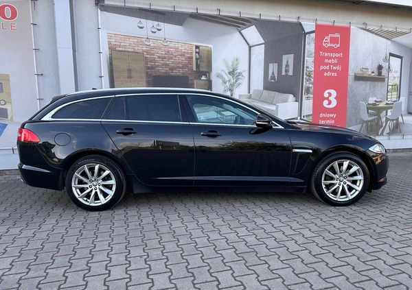 Jaguar XF cena 55900 przebieg: 215000, rok produkcji 2013 z Lubań małe 56